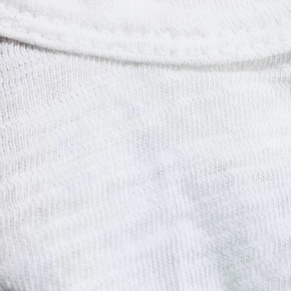 WILT “Shrunken Boyfriend Tee”- White & V Neck w/ Long Sleeves🤍 (Small) *NWOT🎁* - Picture 7 of 13